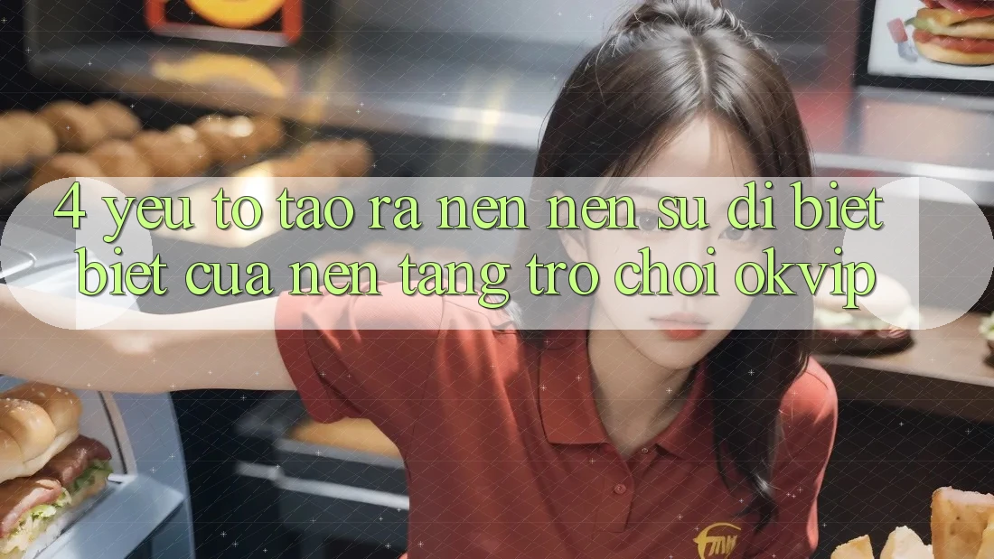 4. Yếu Tố Tạo ra nên Nên Sự Dị biệt Biệt Của Nền Tảng Trò chơi OKVIP