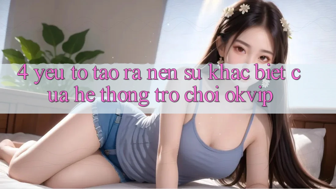 4. Yếu Tố Tạo ra Nên Sự Khác Biệt Của Hệ thống Trò chơi OKVIP