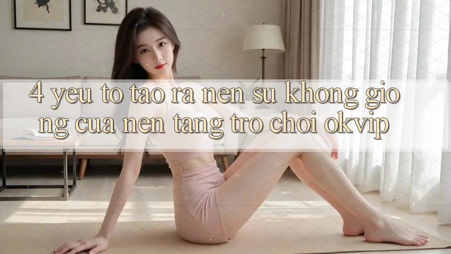 4. Yếu Tố Tạo ra Nên Sự Không giống Của Nền Tảng Trò chơi OKVIP 4. Yếu Tố Tạo ra Nên Sự Không giống Của Nền Tảng Trò chơi OKVIP