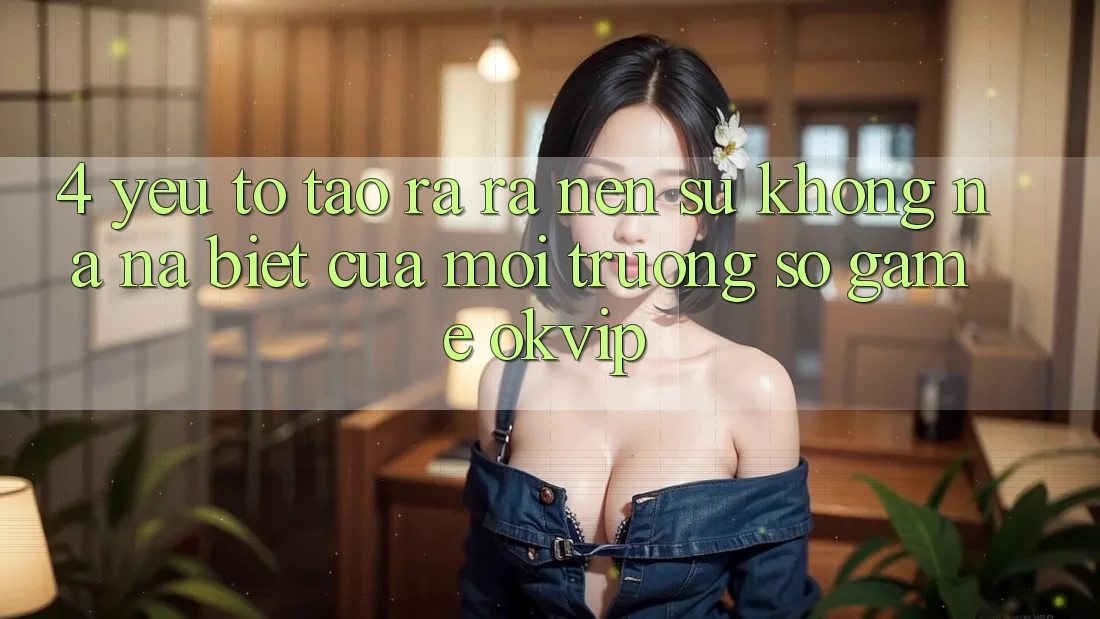 4. Yếu Tố Tạo ra ra Nên Sự Không na ná Biệt Của Môi trường số Game OKVIP