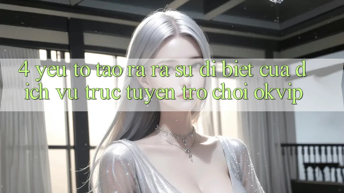 4. Yếu Tố Tạo ra ra Sự Dị biệt Của Dịch vụ trực tuyến Trò chơi OKVIP