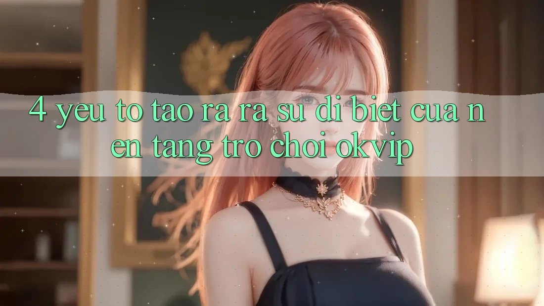 4. Yếu Tố Tạo ra ra Sự Dị biệt Của Nền Tảng Trò chơi OKVIP