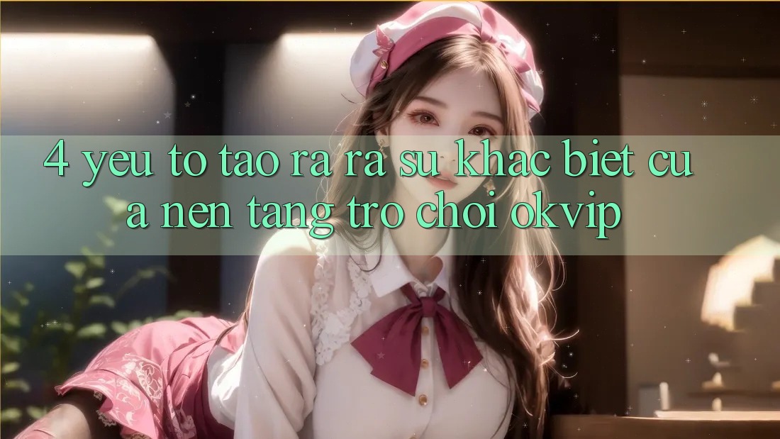 4. Yếu Tố Tạo ra ra Sự Khác Biệt Của Nền tảng Trò chơi OKVIP