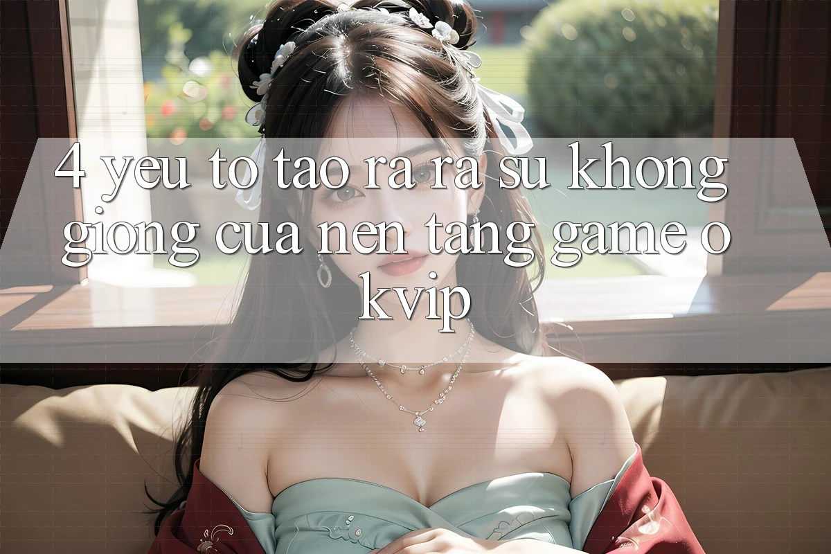 4. Yếu Tố Tạo ra ra Sự Không giống Của Nền Tảng Game OKVIP