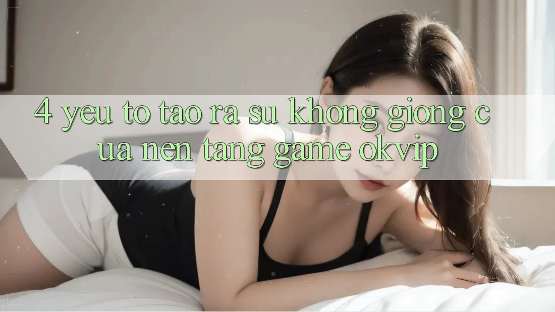 4. Yếu Tố Tạo ra Sự Không giống Của Nền Tảng Game OKVIP