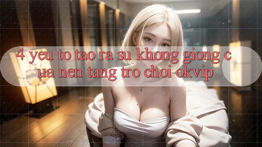 4. Yếu Tố Tạo ra Sự Không giống Của Nền Tảng Trò chơi OKVIP