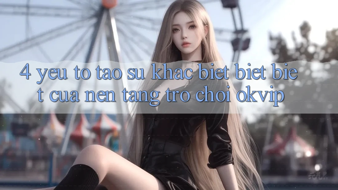 4. Yếu Tố Tạo Sự Khác biệt biệt Biệt Của Nền Tảng Trò chơi OKVIP 4. Yếu Tố Tạo Sự Khác biệt biệt Biệt Của Nền Tảng Trò chơi OKVIP