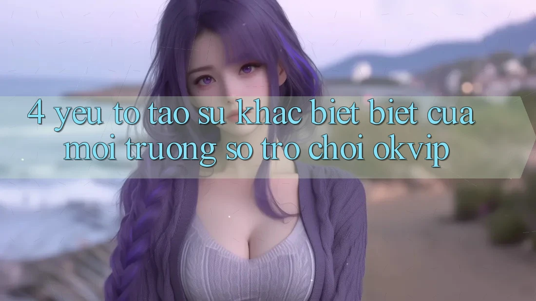 4. Yếu Tố Tạo Sự Khác biệt Biệt Của Môi trường số Trò chơi OKVIP 4. Yếu Tố Tạo Sự Khác biệt Biệt Của Môi trường số Trò chơi OKVIP
