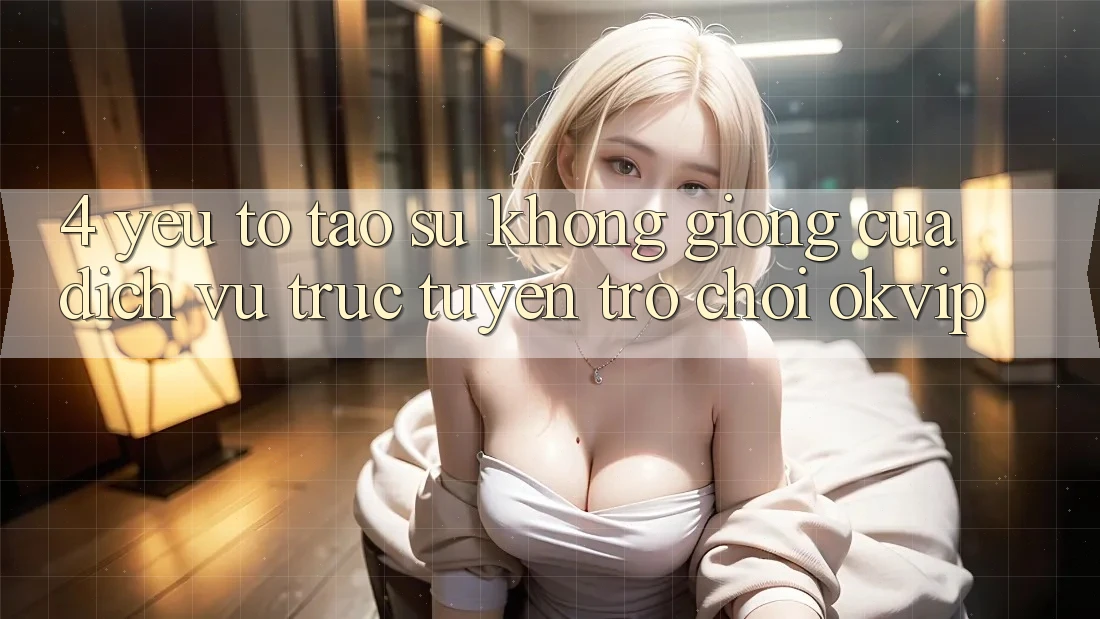 4. Yếu Tố Tạo Sự Không giống Của Dịch vụ trực tuyến Trò chơi OKVIP 4. Yếu Tố Tạo Sự Không giống Của Dịch vụ trực tuyến Trò chơi OKVIP