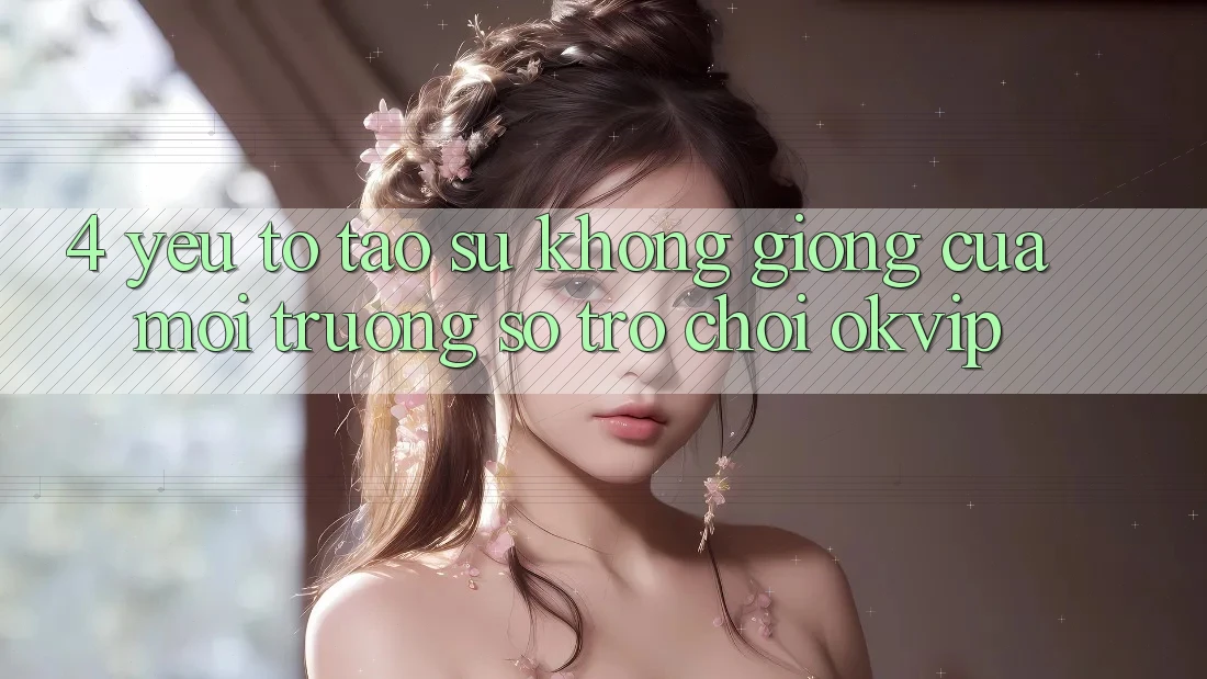 4. Yếu Tố Tạo Sự Không giống Của Môi trường số Trò chơi OKVIP 4. Yếu Tố Tạo Sự Không giống Của Môi trường số Trò chơi OKVIP