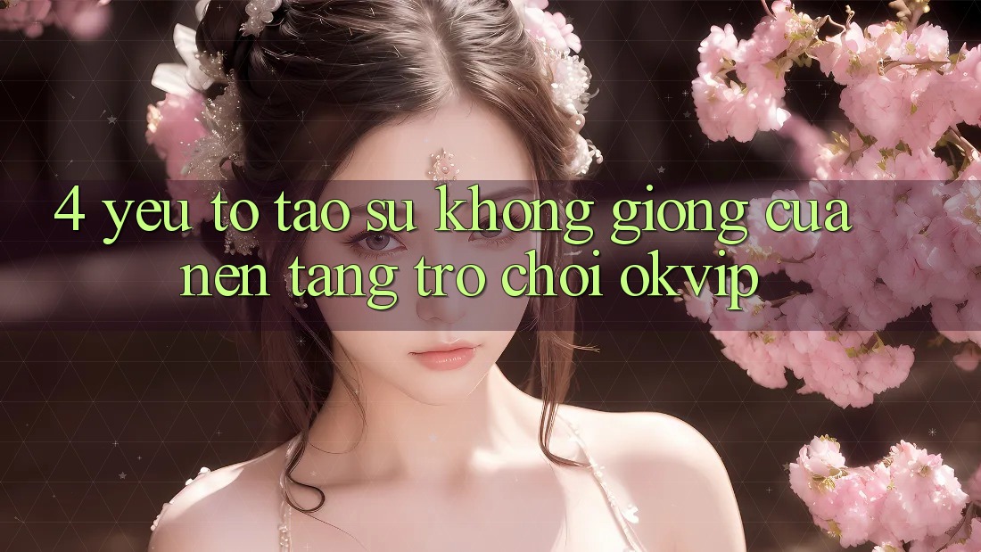 4. Yếu Tố Tạo Sự Không giống Của Nền Tảng Trò chơi OKVIP 4. Yếu Tố Tạo Sự Không giống Của Nền Tảng Trò chơi OKVIP