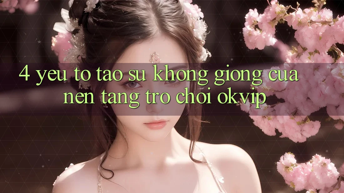 4. Yếu Tố Tạo Sự Không giống Của Nền Tảng Trò chơi OKVIP 4. Yếu Tố Tạo Sự Không giống Của Nền Tảng Trò chơi OKVIP