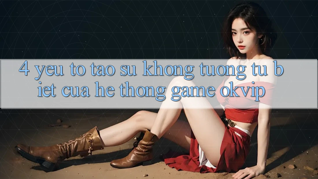 4. Yếu Tố Tạo Sự Không tương tự Biệt Của Hệ thống Game OKVIP