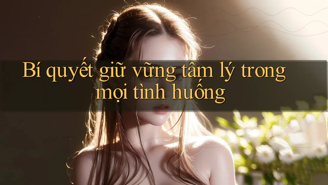 Bí quyết giữ vững tâm lý trong mọi tình huống