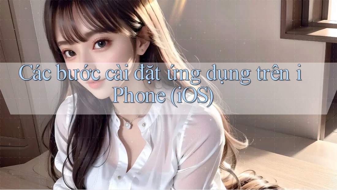 Các bước cài đặt ứng dụng trên iPhone (iOS)