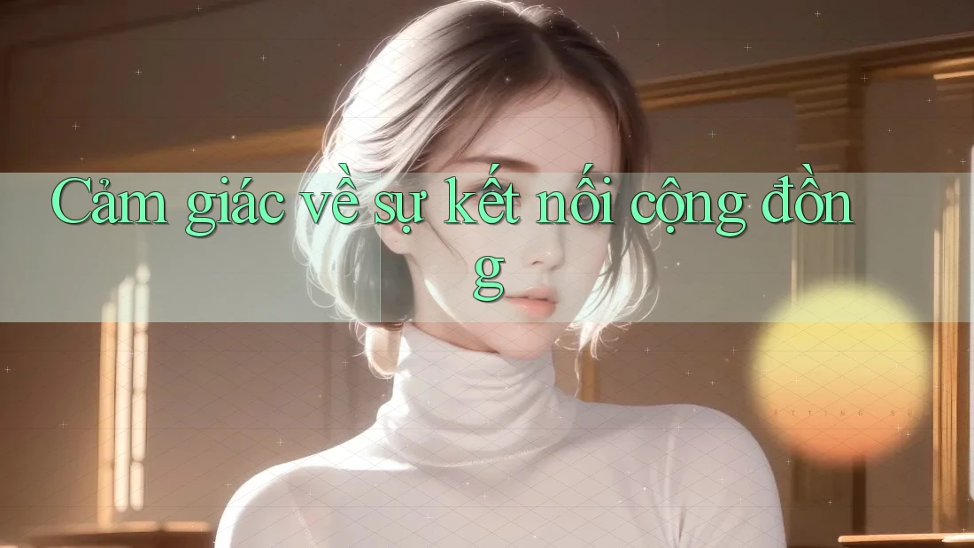 Cảm giác về sự kết nối cộng đồng