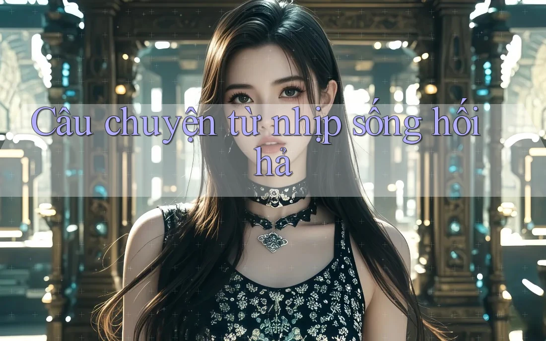 Câu chuyện từ nhịp sống hối hả