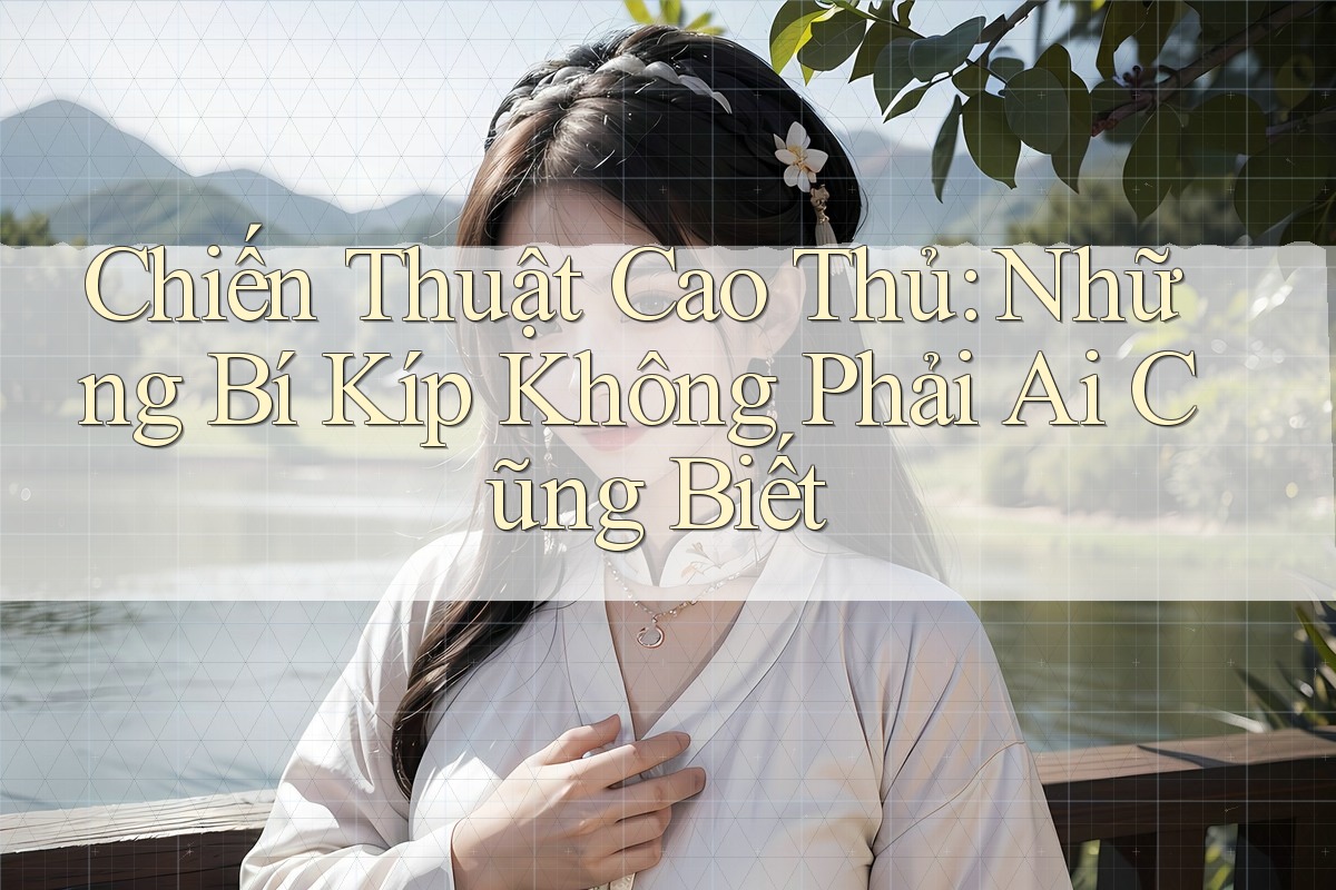 Chiến Thuật Cao Thủ: Những Bí Kíp Không Phải Ai Cũng Biết Chiến Thuật Cao Thủ: Những Bí Kíp Không Phải Ai Cũng Biết