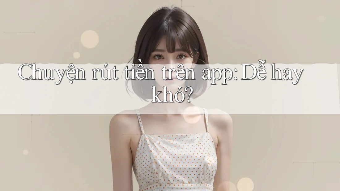 Chuyện rút tiền trên app: Dễ hay khó?