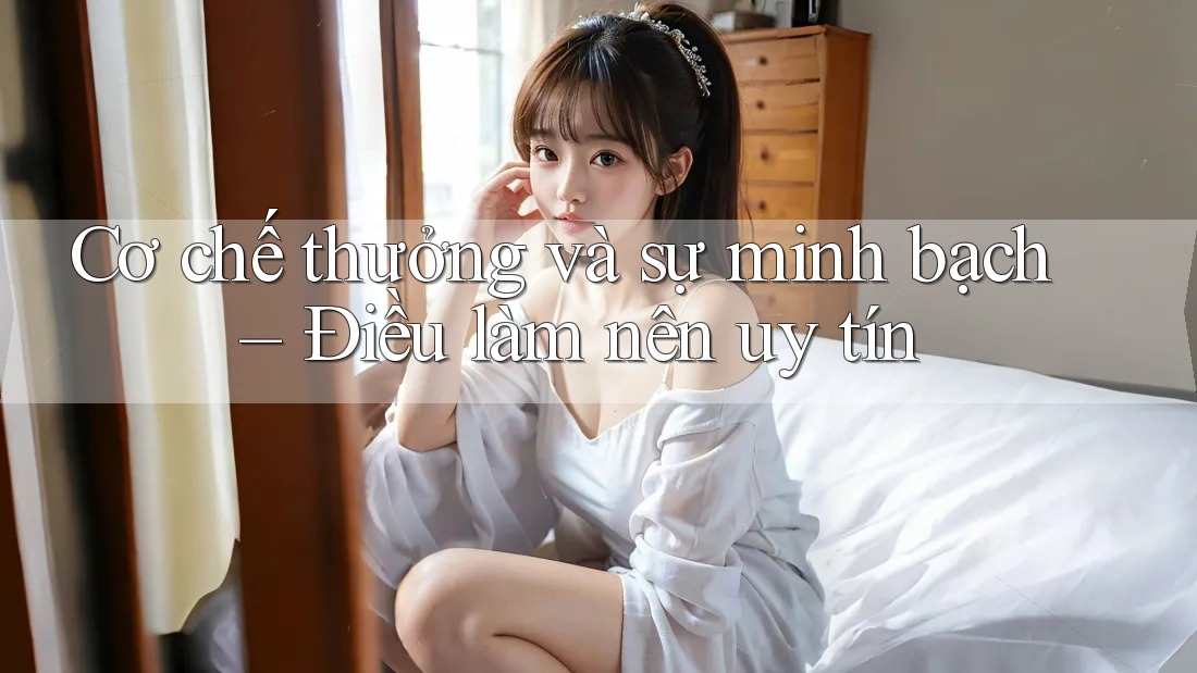 Cơ chế thưởng và sự minh bạch – Điều làm nên uy tín Cơ chế thưởng và sự minh bạch – Điều làm nên uy tín