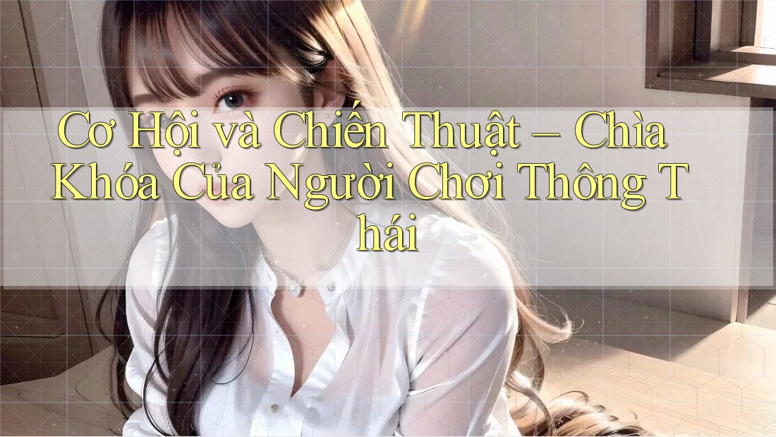 Cơ Hội và Chiến Thuật – Chìa Khóa Của Người Chơi Thông Thái
