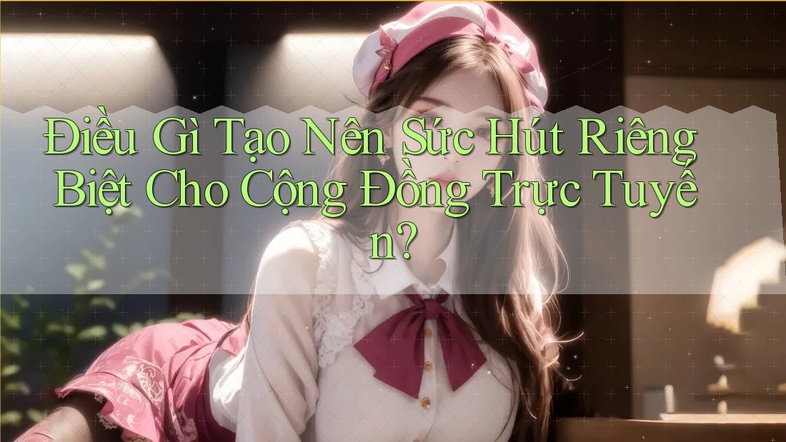 Điều Gì Tạo Nên Sức Hút Riêng Biệt Cho Cộng Đồng Trực Tuyến? Điều Gì Tạo Nên Sức Hút Riêng Biệt Cho Cộng Đồng Trực Tuyến?
