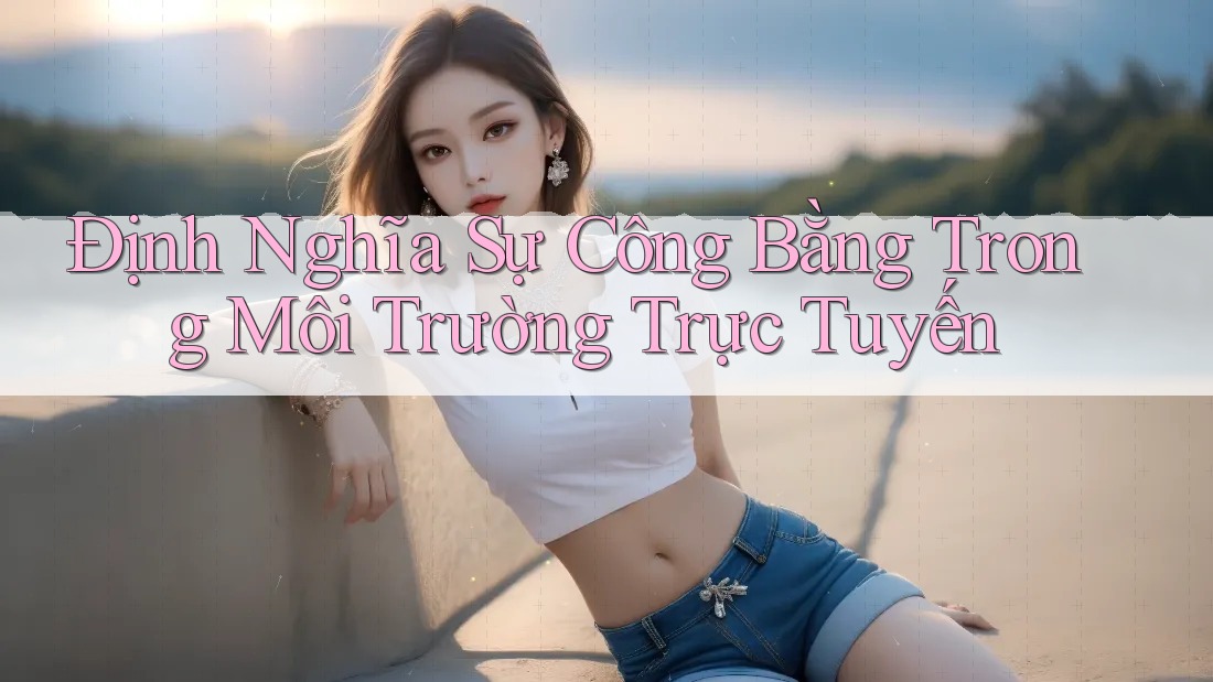 Định Nghĩa Sự Công Bằng Trong Môi Trường Trực Tuyến