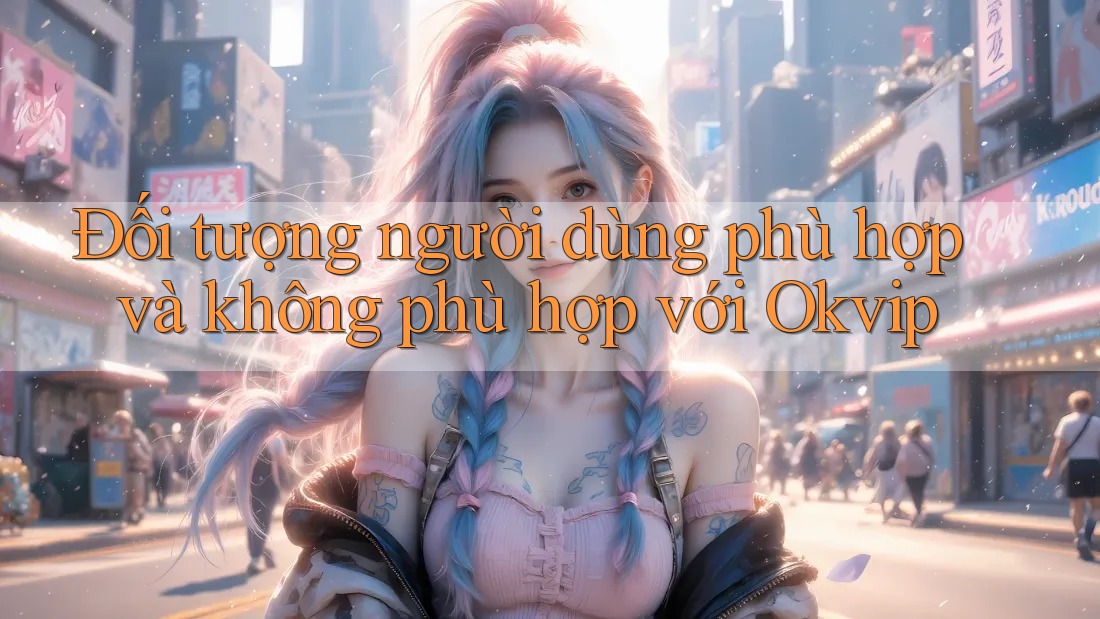 Đối tượng người dùng phù hợp và không phù hợp với Okvip