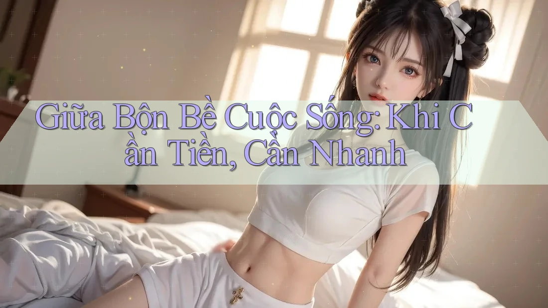 Giữa Bộn Bề Cuộc Sống: Khi Cần Tiền, Cần Nhanh Giữa Bộn Bề Cuộc Sống: Khi Cần Tiền, Cần Nhanh