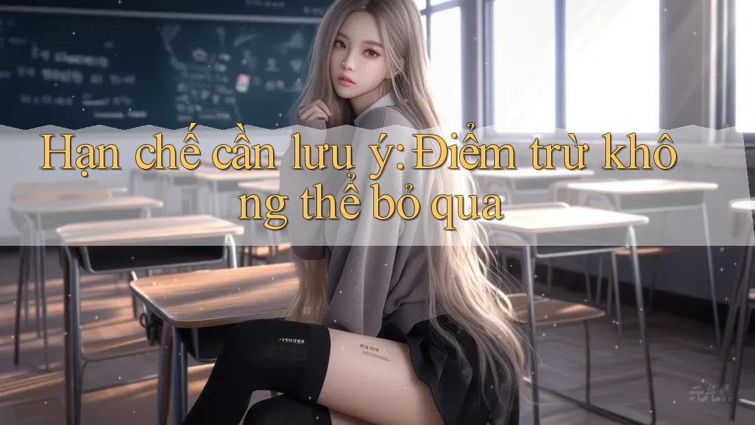 Hạn chế cần lưu ý: Điểm trừ không thể bỏ qua Hạn chế cần lưu ý: Điểm trừ không thể bỏ qua