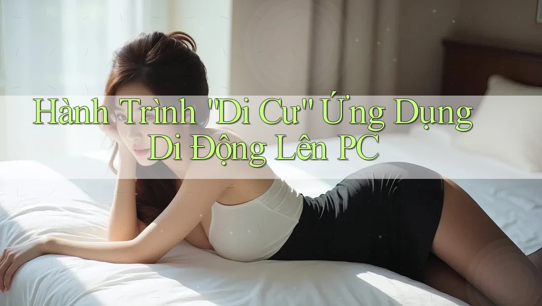 Hành Trình “Di Cư” Ứng Dụng Di Động Lên PC Hành Trình “Di Cư” Ứng Dụng Di Động Lên PC