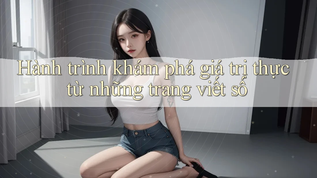Hành trình khám phá giá trị thực từ những trang viết số Hành trình khám phá giá trị thực từ những trang viết số