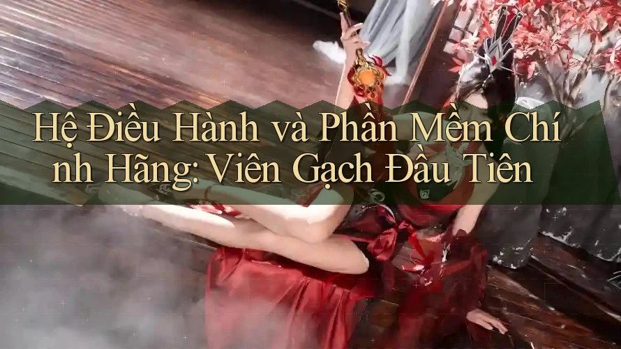 Hệ Điều Hành và Phần Mềm Chính Hãng: Viên Gạch Đầu Tiên