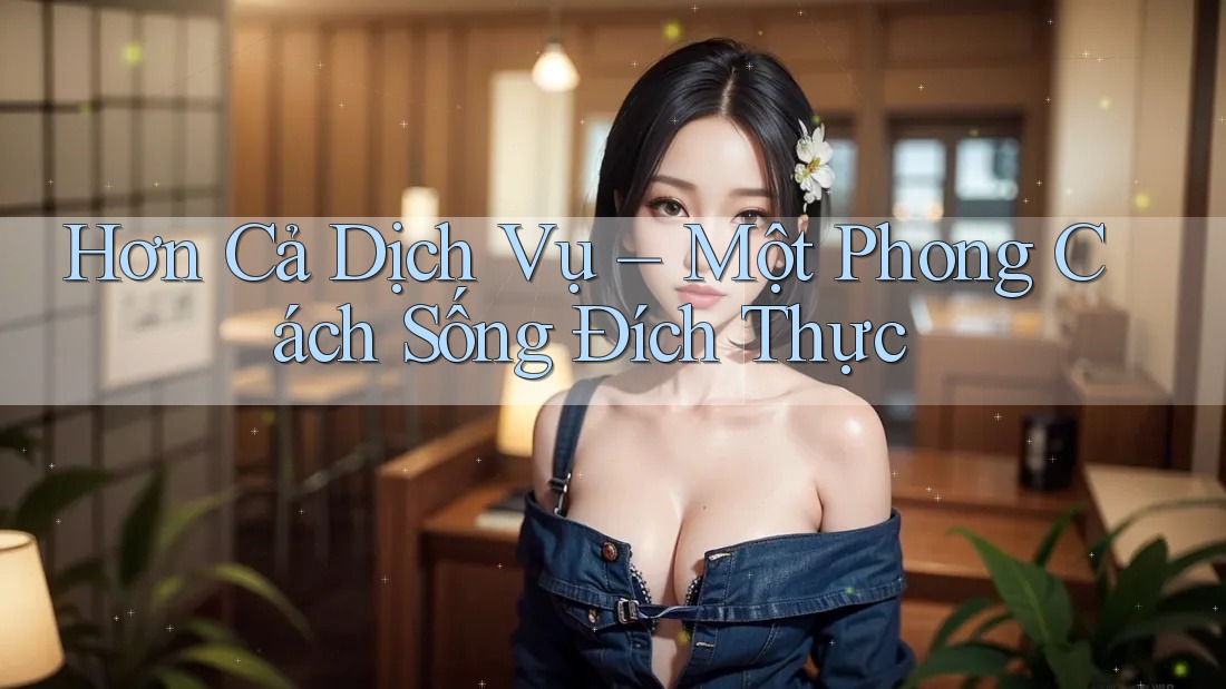 Hơn Cả Dịch Vụ – Một Phong Cách Sống Đích Thực Hơn Cả Dịch Vụ – Một Phong Cách Sống Đích Thực