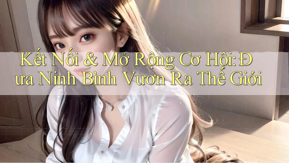 Kết Nối & Mở Rộng Cơ Hội: Đưa Ninh Bình Vươn Ra Thế Giới Kết Nối & Mở Rộng Cơ Hội: Đưa Ninh Bình Vươn Ra Thế Giới