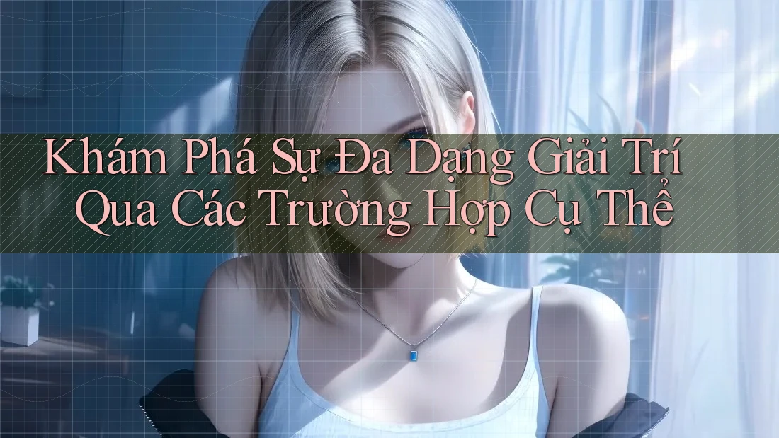 Khám Phá Sự Đa Dạng Giải Trí Qua Các Trường Hợp Cụ Thể