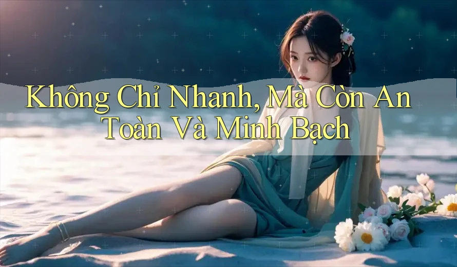 Không Chỉ Nhanh, Mà Còn An Toàn Và Minh Bạch