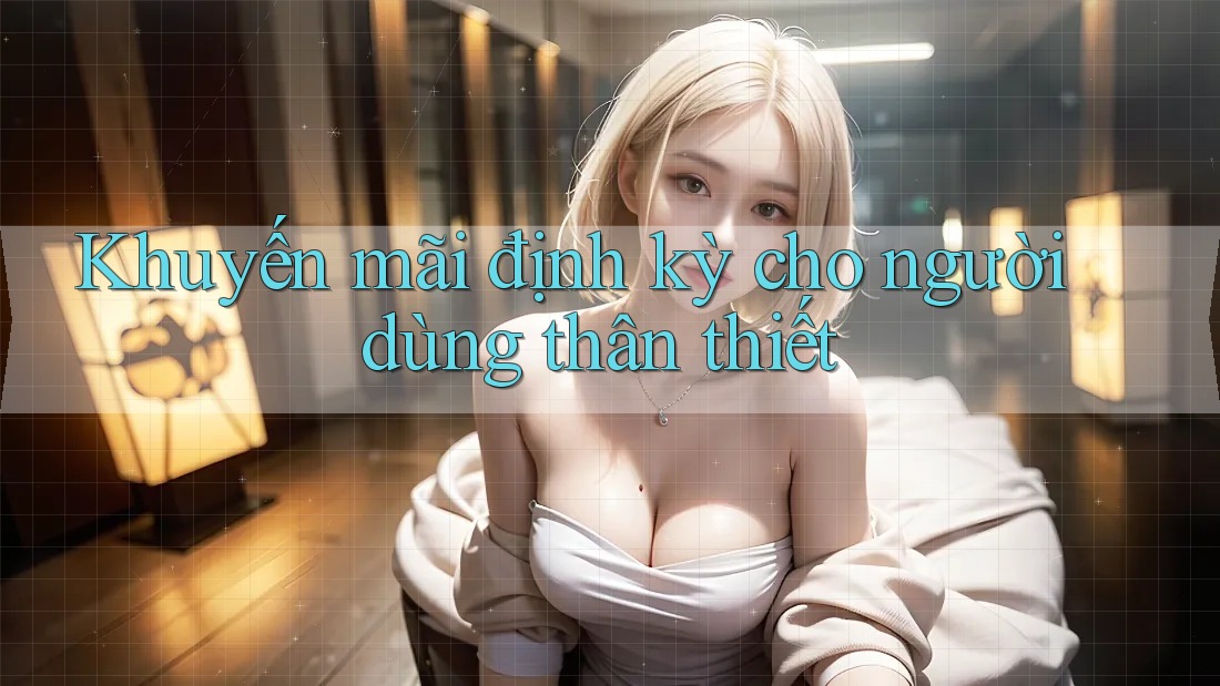 Khuyến mãi định kỳ cho người dùng thân thiết Khuyến mãi định kỳ cho người dùng thân thiết