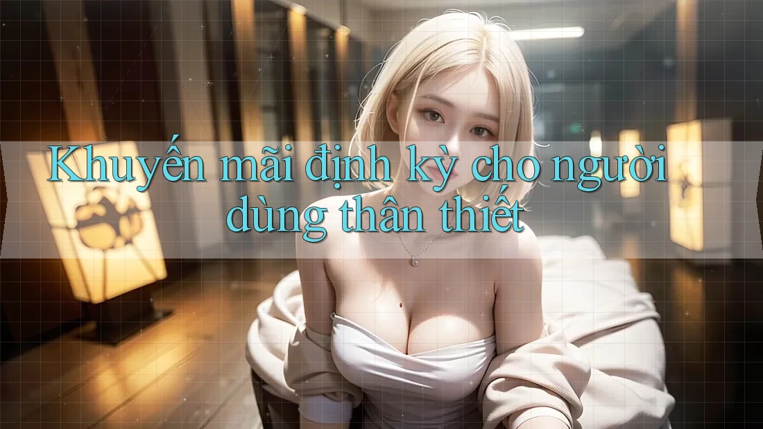 Khuyến mãi định kỳ cho người dùng thân thiết