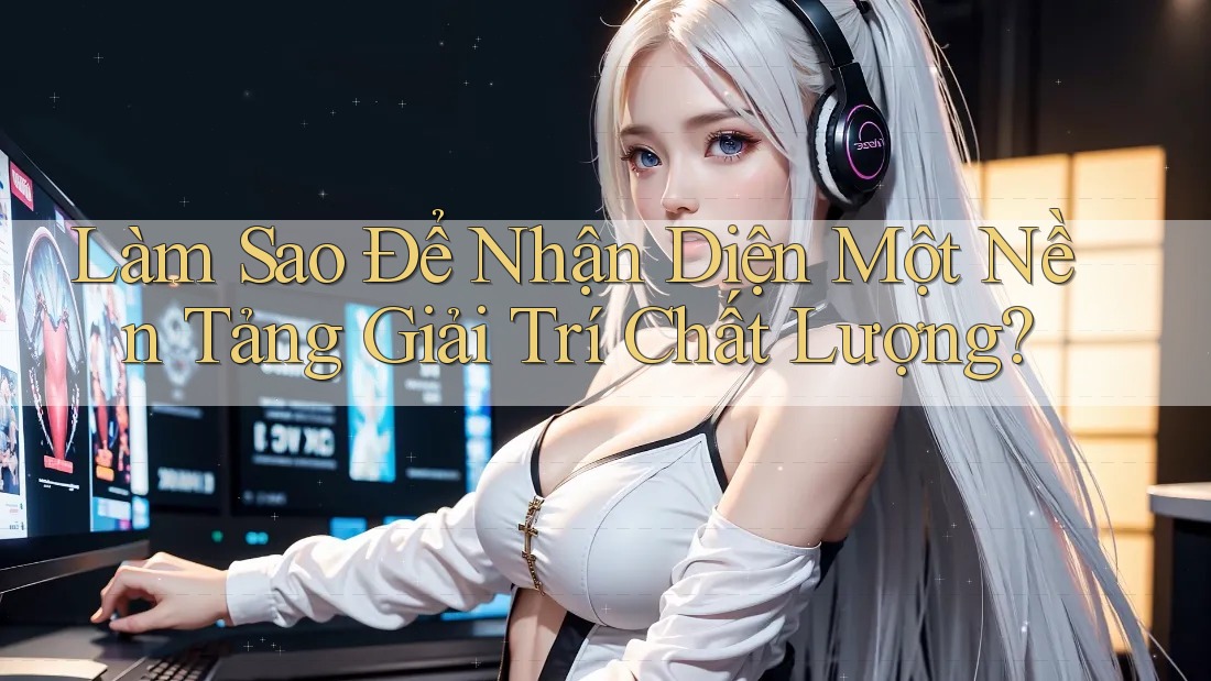 Làm sao để nhận diện một nền tảng giải trí chất lượng?