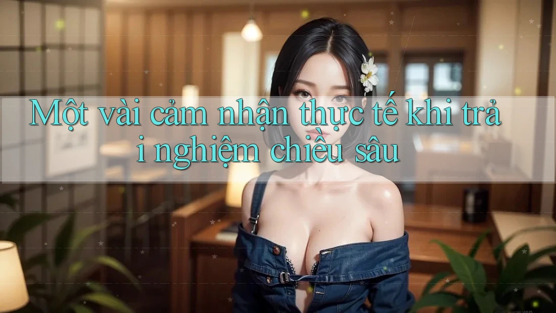 Một vài cảm nhận thực tế khi trải nghiệm chiều sâu