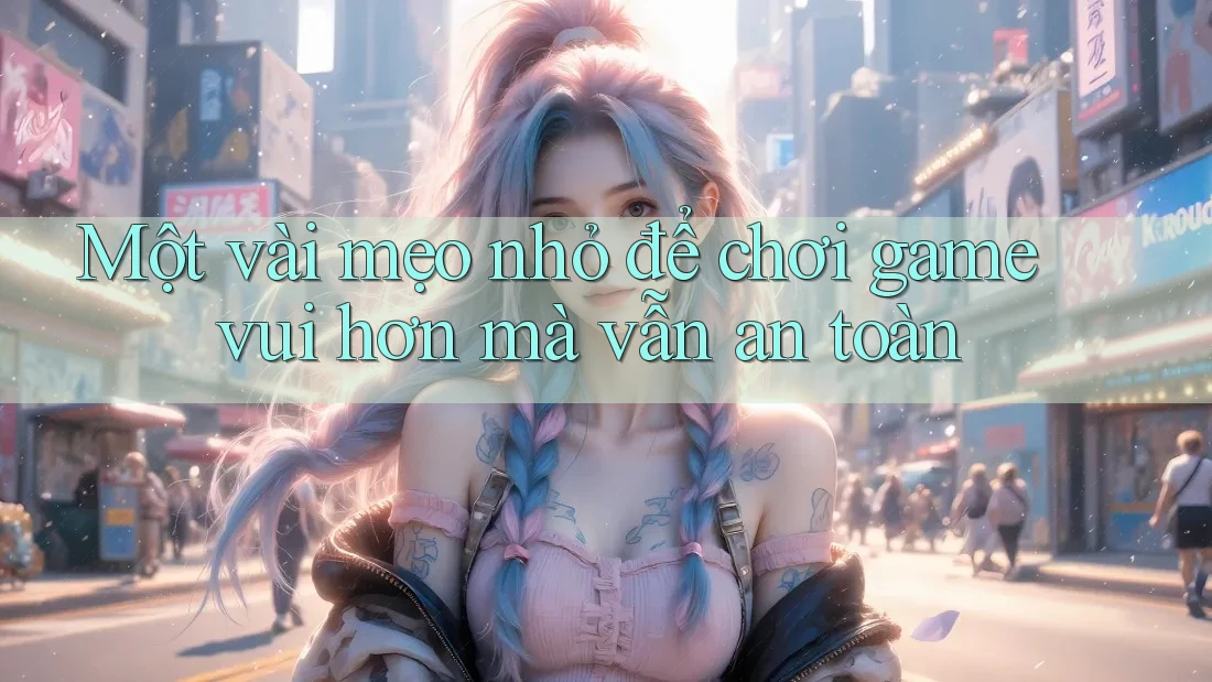 Một vài mẹo nhỏ để chơi game vui hơn mà vẫn an toàn