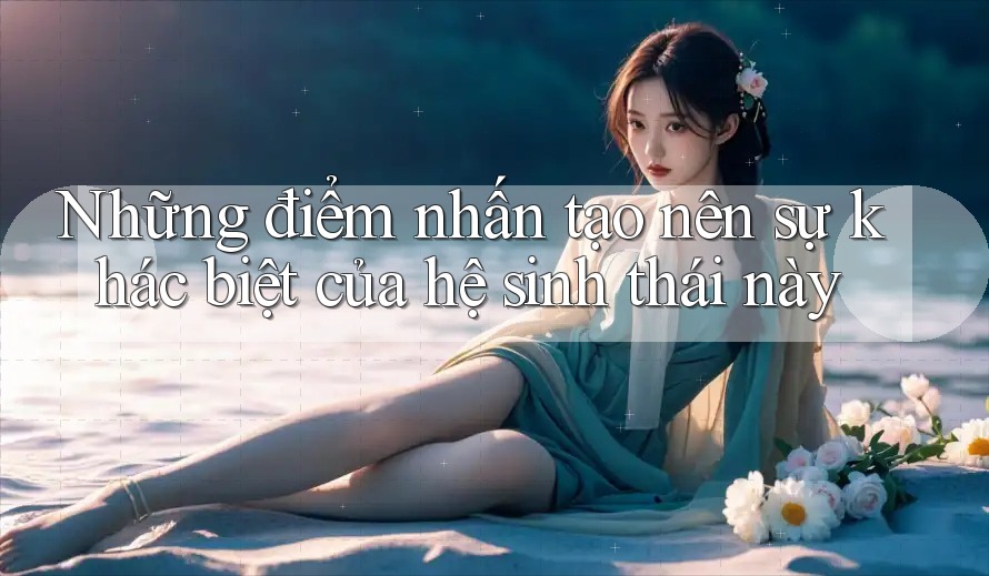Những điểm nhấn tạo nên sự khác biệt của hệ sinh thái này Những điểm nhấn tạo nên sự khác biệt của hệ sinh thái này