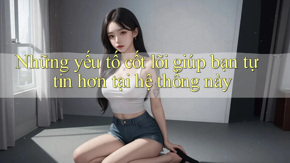 Những yếu tố cốt lõi giúp bạn tự tin hơn tại hệ thống này Những yếu tố cốt lõi giúp bạn tự tin hơn tại hệ thống này