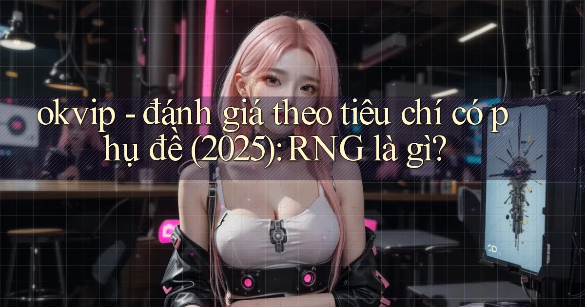 okvip   đánh giá theo tiêu chí có phụ đề (2025) RNG là gì