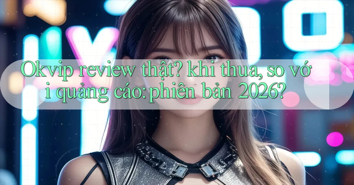 Okvip review thật khi thua, so với quảng cáo phiên bản 2026