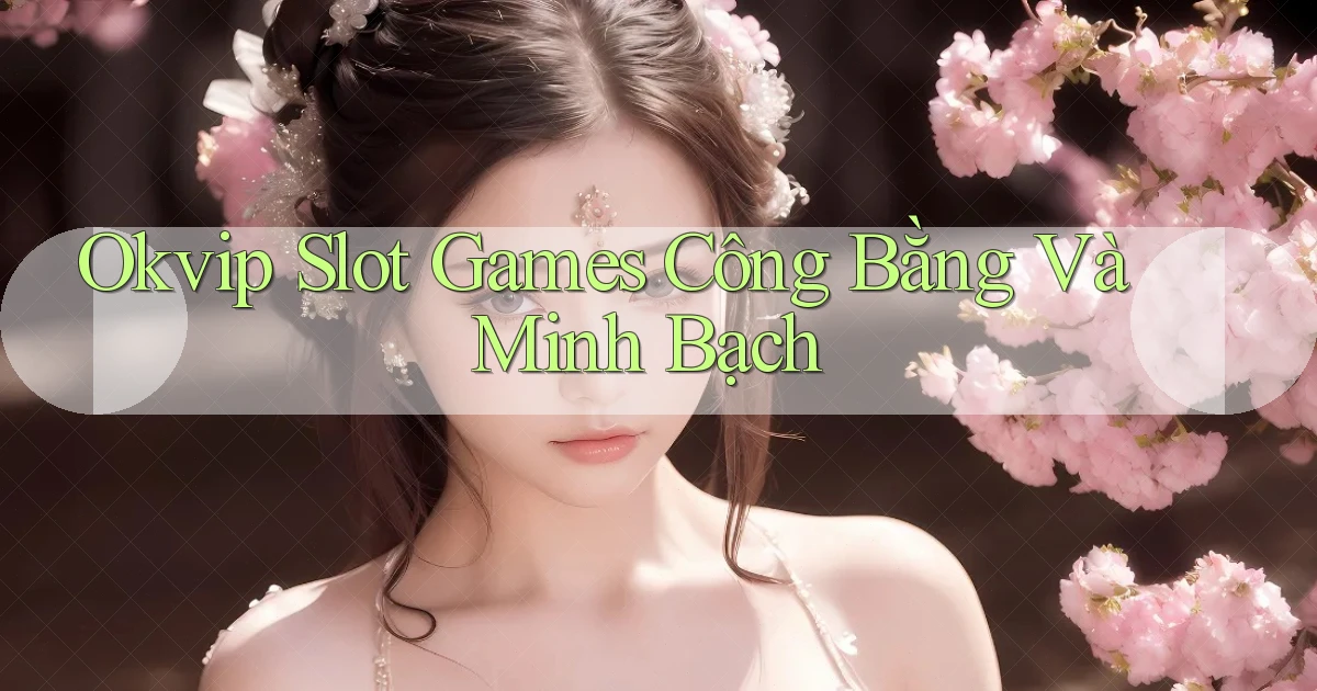 okvip  slot games công bằng và minh bạch