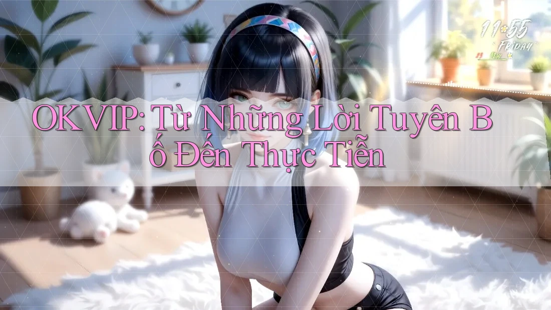 OKVIP: Từ Những Lời Tuyên Bố Đến Thực Tiễn OKVIP: Từ Những Lời Tuyên Bố Đến Thực Tiễn