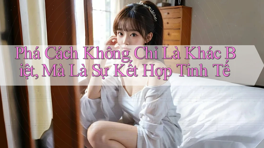 Phá Cách Không Chỉ Là Khác Biệt, Mà Là Sự Kết Hợp Tinh Tế