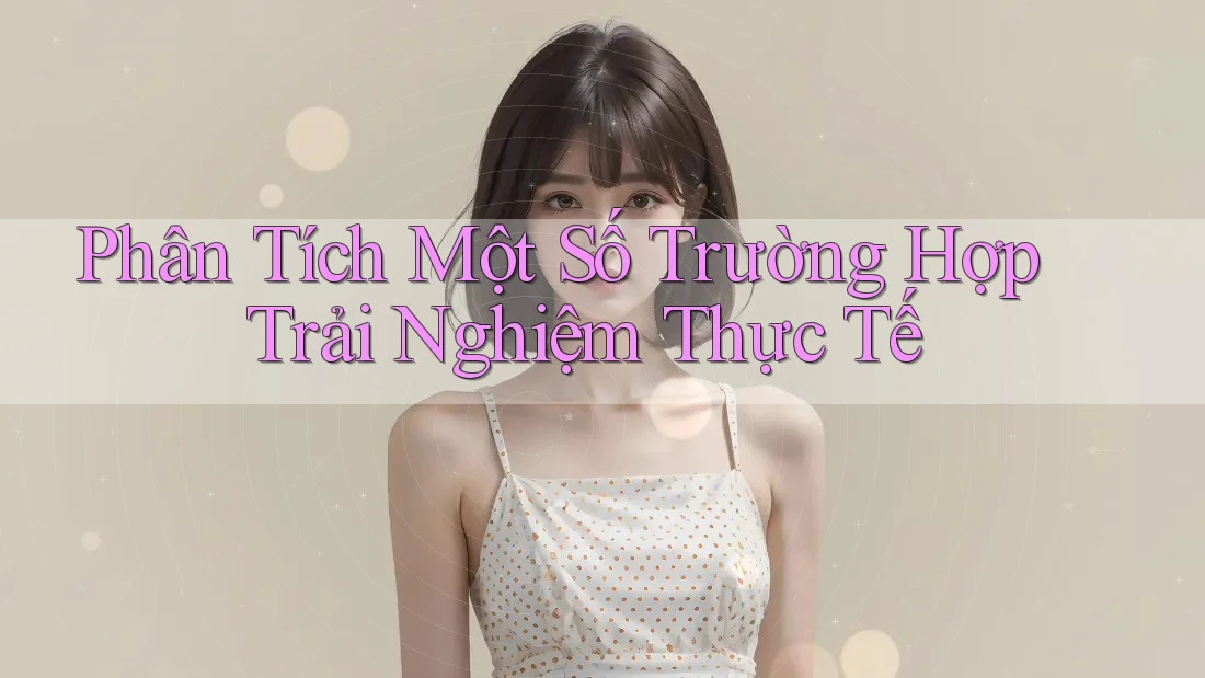 Phân Tích Một Số Trường Hợp Trải Nghiệm Thực Tế